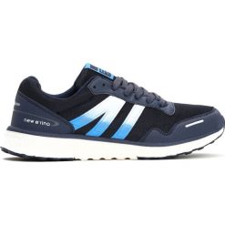 Buty sportowe męskie: Granatowe Buty Sportowe Mediv