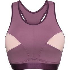 Biustonosz sportowy bonprix z nadrukiem. Fioletowe biustonosze sportowe marki other. Za 69,99 zł.