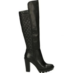 Kozaki - 1046 VIT NERO. Żółte buty zimowe damskie marki Venezia, ze skóry. Za 299,00 zł.