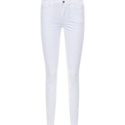 Jeansy Skinny Fit Trussardi Jeans Gabardine 56J00002. Białe jeansy damskie Trussardi Jeans. W wyprzedaży za 269,00 zł.