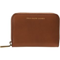 Portfele damskie: Polo Ralph Lauren AMY ZIP WALLET Portfel saddle