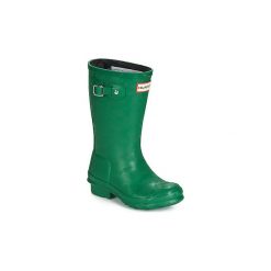 Kalosze Dziecko Hunter KIDS ORIGINAL INSULATED. Zielone kalosze dziewczęce marki Hunter. Za 309,00 zł.