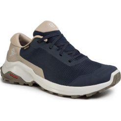 Buty SALOMON - X Reveal Gtx GORE-TEX 409692 27 M0 Navy Blazer/Vintage Kaki/Bungee Cord. Niebieskie buty sportowe męskie Salomon, z tworzywa sztucznego, bez zapięcia, do biegania, gore-tex. W wyprzedaży za 379,00 zł.