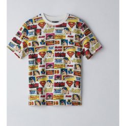 Koszulka Wonder Woman -. Koszulki damskie Cropp, s, bez wzorów, bez kołnierzyka. Za 59,99 zł.