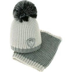 Czapka dziecięca z kominkiem CZ+k 046B szara r. 46-48. Szare czapeczki niemowlęce Proman. Za 62,00 zł.