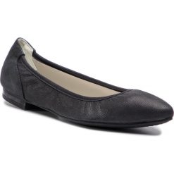 Baleriny GEOX - D Rhosyn B D720FB 000SK C9999 Black. Czarne baleriny damskie Geox, bez wzorów, ze skóry, klasyczne, bez obcasa. W wyprzedaży za 189,00 zł.