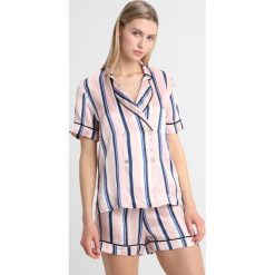 Piżamy damskie: Hesper Fox NOVA STRIPE SHORT SET Piżama rose/dark blue/white