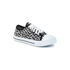 MB 4BS11/12 Czarny. Czarne trampki dziewczęce MB, bez wzorów, z materiału, bez zapięcia. Za 44,99 zł.