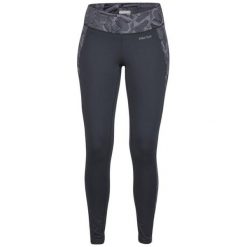 Marmot Wm's Meghan Tight Black/Thrasher L. Czarne getry damskie termoaktywne marki Marmot, s, bez wzorów, outdoorowe. Za 139,00 zł.