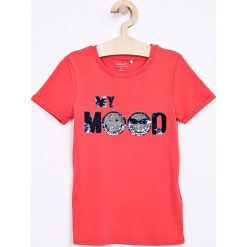 Name it - Top dziecięcy 122-164 cm. Czerwone t-shirty chłopięce Name it, z aplikacjami, z elastanu, bez rękawów. W wyprzedaży za 29,90 zł.