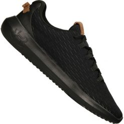 Czarne Buty Under Armour Ripple Eleveted M 3021651-002. Czarne buty sportowe męskie Under Armour, na wiosnę, ze skóry, bez zapięcia. W wyprzedaży za 349,00 zł.
