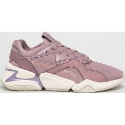 Puma - Buty Nova Pastel Grunge Wn's. Fioletowe buty sportowe damskie Puma, bez wzorów, ze skóry, sportowe. W wyprzedaży za 299,90 zł.