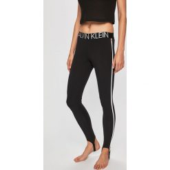 Calvin Klein Underwear - Spodnie piżamowe. Czarne piżamy damskie Calvin Klein Underwear, s, z elastanu. W wyprzedaży za 129,90 zł.