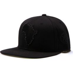 Czapki męskie: Czapka męska snapback czarna (hx0203)