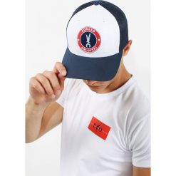 Czapka Trucker Granatowa Patch. Czapki męskie Edward Orlovski, bez wzorów. Za 59,00 zł.