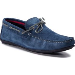 Mokasyny QUAZI - QZ-08-02-000062 213. Niebieskie mokasyny męskie QUAZI, ze skóry, eleganckie. Za 279,00 zł.