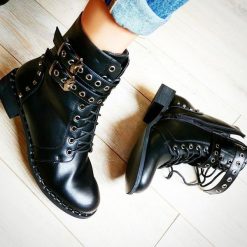 CASUALOWE BOTKI WORKERY. Szare workery damskie marki SEASTAR. Za 81,90 zł.