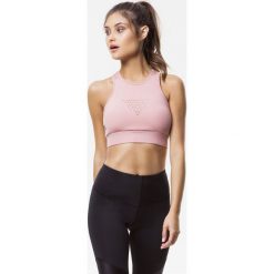 Cardio Bunny - Top Brush Crop-Top. Różowe topy damskie marki Cardio Bunny, l, z elastanu. W wyprzedaży za 139,90 zł.