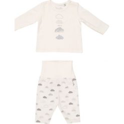 Spodnie chłopięce: Sanetta fiftyseven GESCHENKBOX BABY UNISEX DAYDREAM SET Spodnie materiałowe ivory