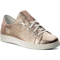 Sneakersy EVA MINGE - Guecho 3T 18GR1372428ES 721. Różowe półbuty damskie marki Eva Minge, bez wzorów, ze skóry, eleganckie, bez obcasa, na płaskiej podeszwie, na sznurówki. W wyprzedaży za 239,00 zł.