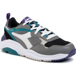 Sneakersy DIADORA - Wizz Run D501.174340 C8020 Charcoal Gry/Wht/Harbor B. Szare sneakersy męskie Diadora, bez zapięcia. W wyprzedaży za 239,00 zł.