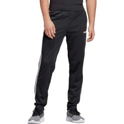 Adidas Essentials 3-Stripes Tapered Pant DQ3090 spodnie męskie czarne M. Czarne spodnie męskie Adidas, na co dzień, s, w paski, z bawełny, sportowe, długie. W wyprzedaży za 159,99 zł.