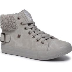 Sneakersy BIG STAR - EE274079 Grey. Szare półbuty damskie BIG STAR, na co dzień, bez wzorów, ze skóry ekologicznej, retro, bez obcasa, na płaskiej podeszwie, bez zapięcia. W wyprzedaży za 119,00 zł.