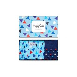 Bokserki męskie: Combo Box Męski Happy Socks XTRI60-6000