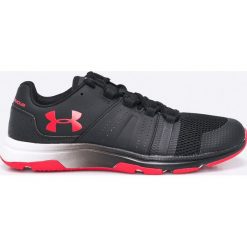 Under Armour - Buty UA Raid TR. Czarne buty sportowe męskie Under Armour, z materiału, na sznurówki, na fitness i siłownię. W wyprzedaży za 199,90 zł.