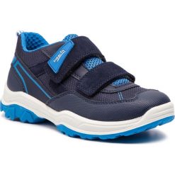 Sneakersy SUPERFIT - 4-09063-80 S Blau/Blau. Niebieskie trampki chłopięce Superfit, bez wzorów, z weluru, na rzepy. W wyprzedaży za 209,00 zł.
