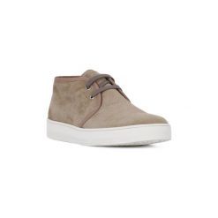 Buty Frau SUEDE SUGHERO. Brązowe trampki męskie marki Frau, bez wzorów, bez zapięcia. Za 299,22 zł.