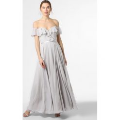 Laona - Damska sukienka wieczorowa, szary. Szare sukienki damskie Laona, bez wzorów, eleganckie, bez kołnierzyka, bez rękawów. Za 599,95 zł.
