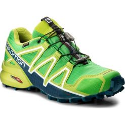 Buty sportowe męskie: Buty SALOMON – Speedcross 4 Gtx GORE-TEX 398430 27 G0 Classic Green/Lime Green/Poseidon