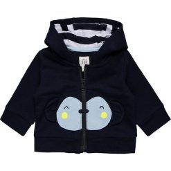 GAP NEWBORN Bluza rozpinana navy. Niebieskie bluzy męskie rozpinane GAP, z bawełny. Za 149,00 zł.