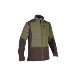 Kurtka myśliwska SG500 HYBRID. Brązowe kurtki męskie bomber SOLOGNAC, xl, z elastanu. Za 149,99 zł.