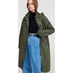 Parka z kapturem - Khaki. Brązowe parki damskie Reserved. Za 199,99 zł.