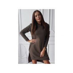 Długa bluza z kapturem. Zielone bluzy damskie Bird, s, bez wzorów, z długim rękawem, długie, z kapturem. Za 228,00 zł.