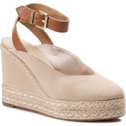 Espadryle GANT - San Jose 18568374 Dry Sand G22. Brązowe espadryle damskie GANT, ze skóry. W wyprzedaży za 279,00 zł.