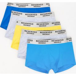 Bokserki męskie: 5 pack bokserek – Żółty