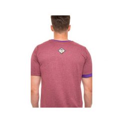 Crystal Skull Pocket T-shirt (Pink Melange). Różowe t-shirty męskie marki OKUAKU, s, z nadrukiem, z bawełny, bez kołnierzyka. Za 119,00 zł.
