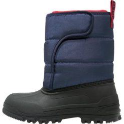 Polo Ralph Lauren HAMILTEN II Śniegowce dunkelblau. Niebieskie buty chłopięce zimowe Polo Ralph Lauren, z materiału. W wyprzedaży za 284,25 zł.