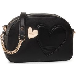 Torebka LIU JO - Crossbody NA0073 E0002 Nero 22222. Czarne listonoszki damskie Liu Jo, bez wzorów, ze skóry ekologicznej, bez dodatków. W wyprzedaży za 339,00 zł.