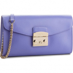 Torebka FURLA - Metropolis 978070 B BOT6 ARE Lavenda e. Fioletowe torebki klasyczne damskie marki Furla, bez wzorów, ze skóry, wizytowe, na ramię, bez dodatków. W wyprzedaży za 639,00 zł.