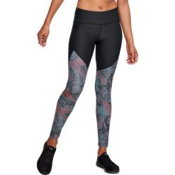 Legginsy sportowe damskie: Under Armour Legginsy damskie Balance Printed Legging czarne r. L (1305437-001)