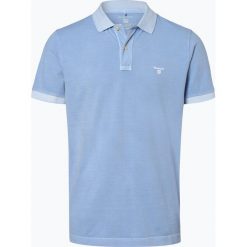Gant - Męska koszulka polo, niebieski. Niebieskie koszulki męskie GANT, xl, z haftami, z bawełny, sportowe, bez rękawów. Za 379,95 zł.