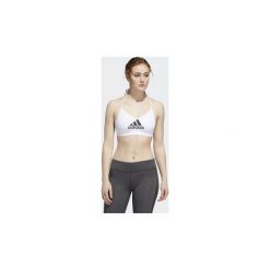 Biustonosze adidas All Me Badge of Sport Bra. Białe biustonosze sportowe damskie Adidas, s, bez wzorów. Za 99,95 zł.