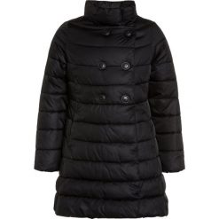 Benetton GIRL Płaszcz zimowy black. Czarne płaszcze dziewczęce Benetton, na zimę, z materiału. W wyprzedaży za 161,85 zł.