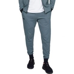Under Armour Unstoppable 2X Knit Jogger 1320725-073. Szare spodnie męskie Under Armour, xl, bez wzorów, z bawełny. W wyprzedaży za 199,99 zł.