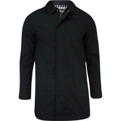 Granatowy, Elegancki Płaszcz Męski - Brave Soul KUBRSSS18ADDINGTONNAVY. Niebieskie płaszcze męskie Brave Soul, m, bez wzorów, z poliesteru, eleganckie, bez kaptura. Za 217,00 zł.