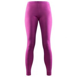 Legginsy: Devold Legginsy Termiczne Sport Fuchsia Xl